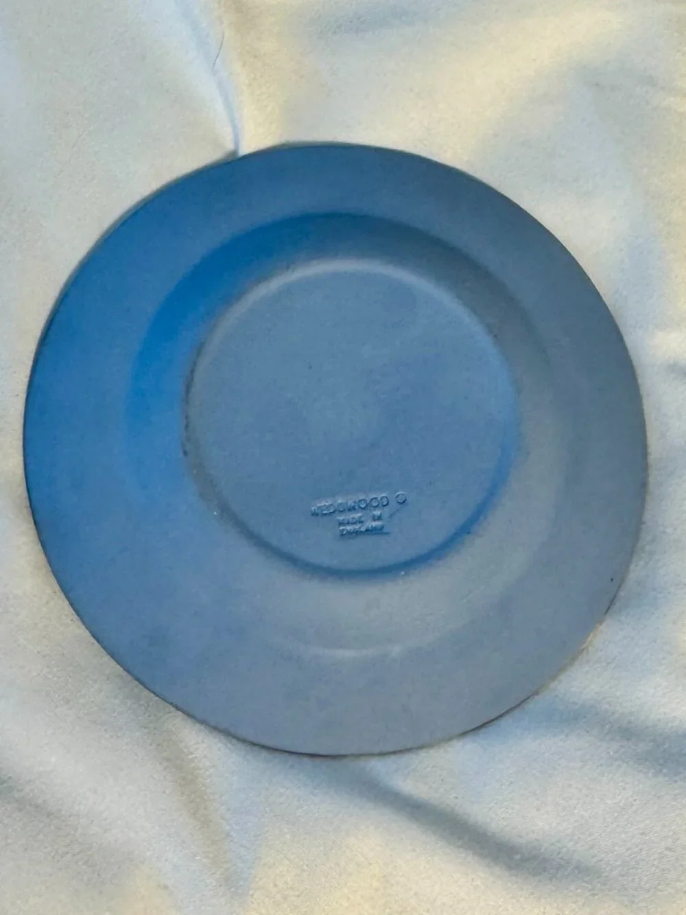 Vintage Wedgwood Blue Jasperware Trinket Dish – Made in England